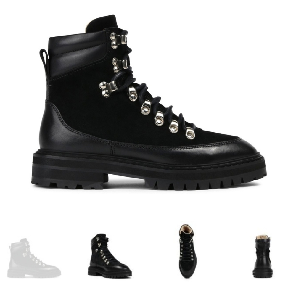 Royal Republiq Downtown Hiker Black Boots